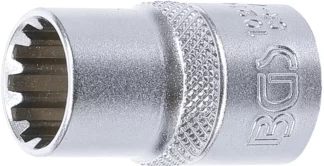 Douille pour clé, Gear Lock | 12,5 mm (1/2") | 14 mm