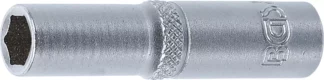Douille pour clé, six pans, longue | 6,3 mm (1/4") | 7 mm