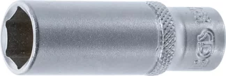 Douille pour clé, six pans, longue | 6,3 mm (1/4") | 12 mm
