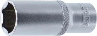 Douille pour clé, six pans, longue | 12,5 mm (1/2") | 22 mm