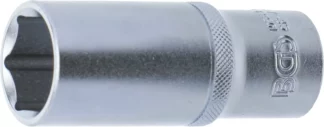 Douille pour clé, six pans, longue | 12,5 mm (1/2") | 23 mm