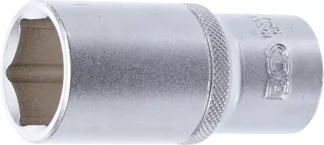Douille pour clé, six pans, longue | 12,5 mm (1/2") | 26 mm
