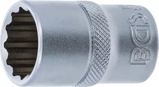 Douille pour clé, douze pans | 12,5 mm (1/2") | 17 mm