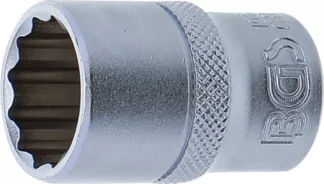Douille pour clé, douze pans | 12,5 mm (1/2") | 18 mm