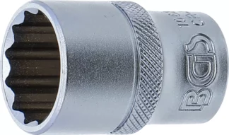 Douille pour clé, douze pans | 12,5 mm (1/2") | 19 mm
