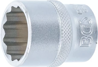 Douille pour clé, douze pans | 12,5 mm (1/2") | 23 mm
