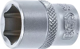 Douille pour clé, six pans | 6,3 mm (1/4") | 1/2"