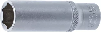 Douille pour clé, six pans, longue | 6,3 mm (1/4") | 7/16"
