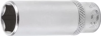Douille pour clé, six pans, longue | 6,3 mm (1/4") | 1/2"