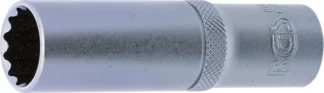 Douille pour clé, douze pans, longue | 12,5 mm (1/2") | 16 mm