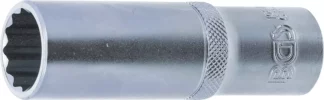 Douille pour clé, douze pans, longue | 12,5 mm (1/2") | 17 mm