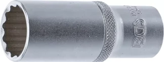 Douille pour clé, douze pans, longue | 12,5 mm (1/2") | 22 mm