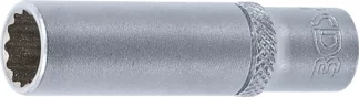 Douille pour clé, douze pans, longue | 6,3 mm (1/4") | 9 mm