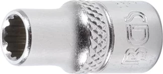Douille pour clé, douze pans | 6,3 mm (1/4") | 6 mm