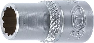 Douille pour clé, douze pans | 6,3 mm (1/4") | 7 mm