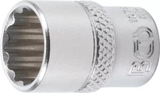 Douille pour clé, douze pans | 6,3 mm (1/4") | 12 mm
