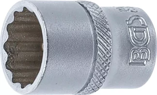 Douille pour clé, douze pans | 6,3 mm (1/4") | 13 mm