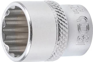 Douille pour clé, douze pans | 6,3 mm (1/4") | 14 mm