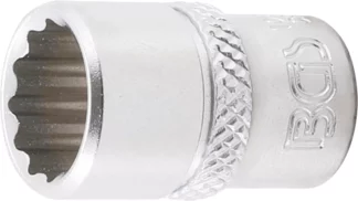 Douille pour clé, douze pans | 6,3 mm (1/4") | 7/16"