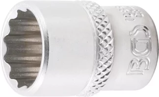 Douille pour clé, douze pans | 6,3 mm (1/4") | 1/2"