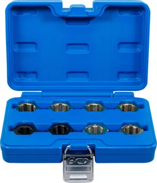 Coffret de filières pour arbres d'entraînement, arbres articulés | 8 pièces