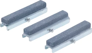 Pierres de rechange pour art. 1156 | mâchoires 50 mm | K 220 | 3 pièces