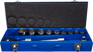 Coffret de douilles | 20 mm (3/4") | 14 pièces