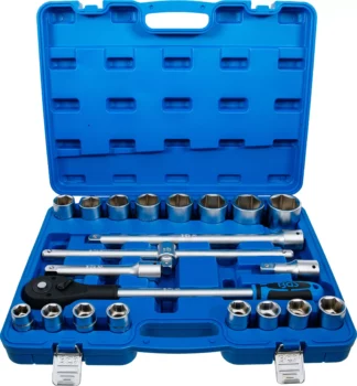 Coffret de douilles | 20 mm (3/4") | 21 pièces