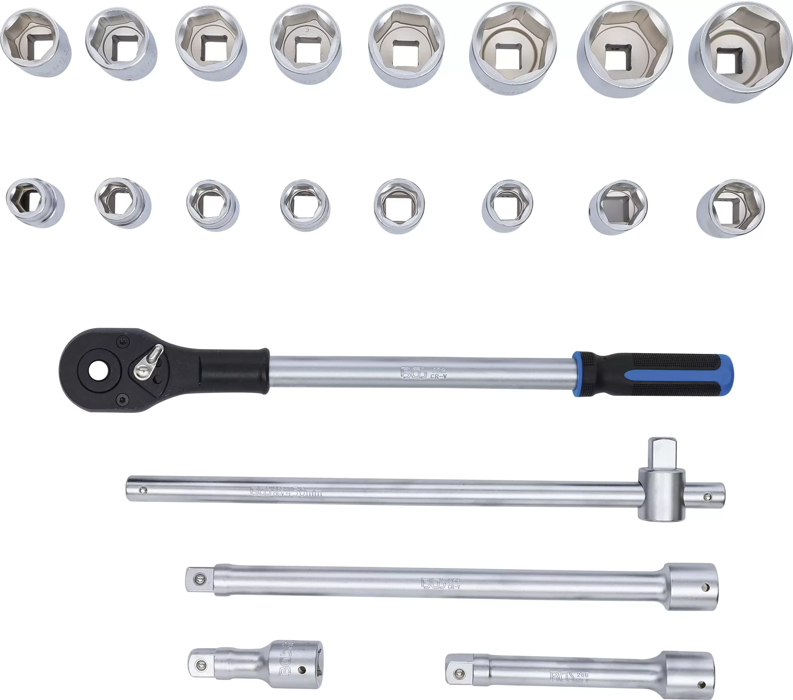 Coffret de douilles | 20 mm (3/4") | 21 pièces – Image 7