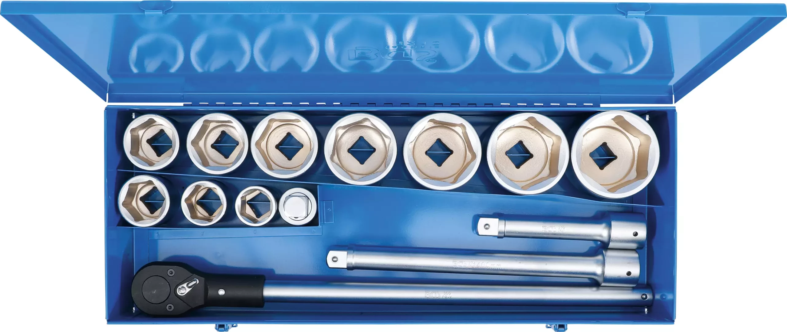 Coffret de douilles | 25 mm (1") | 15 pièces