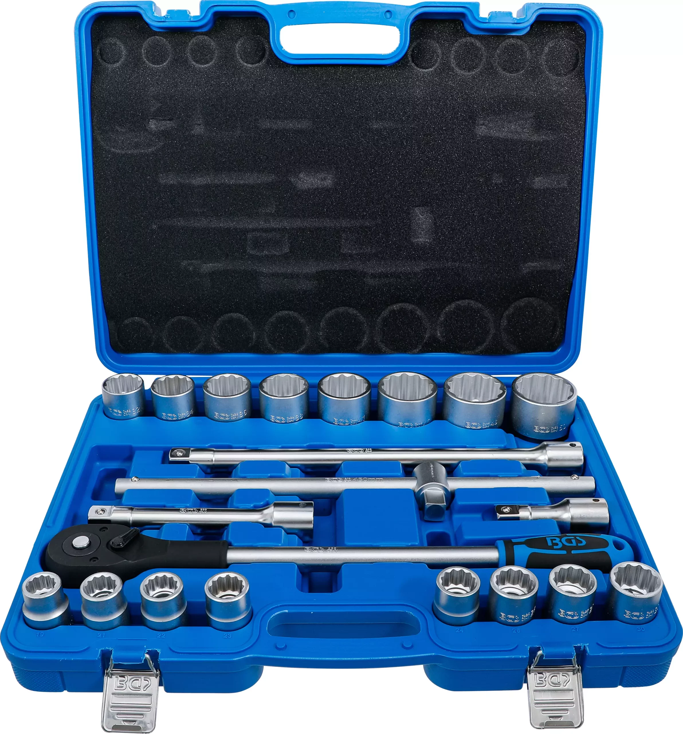 Coffret de douilles douze pans | 20 mm (3/4") | 21 pièces
