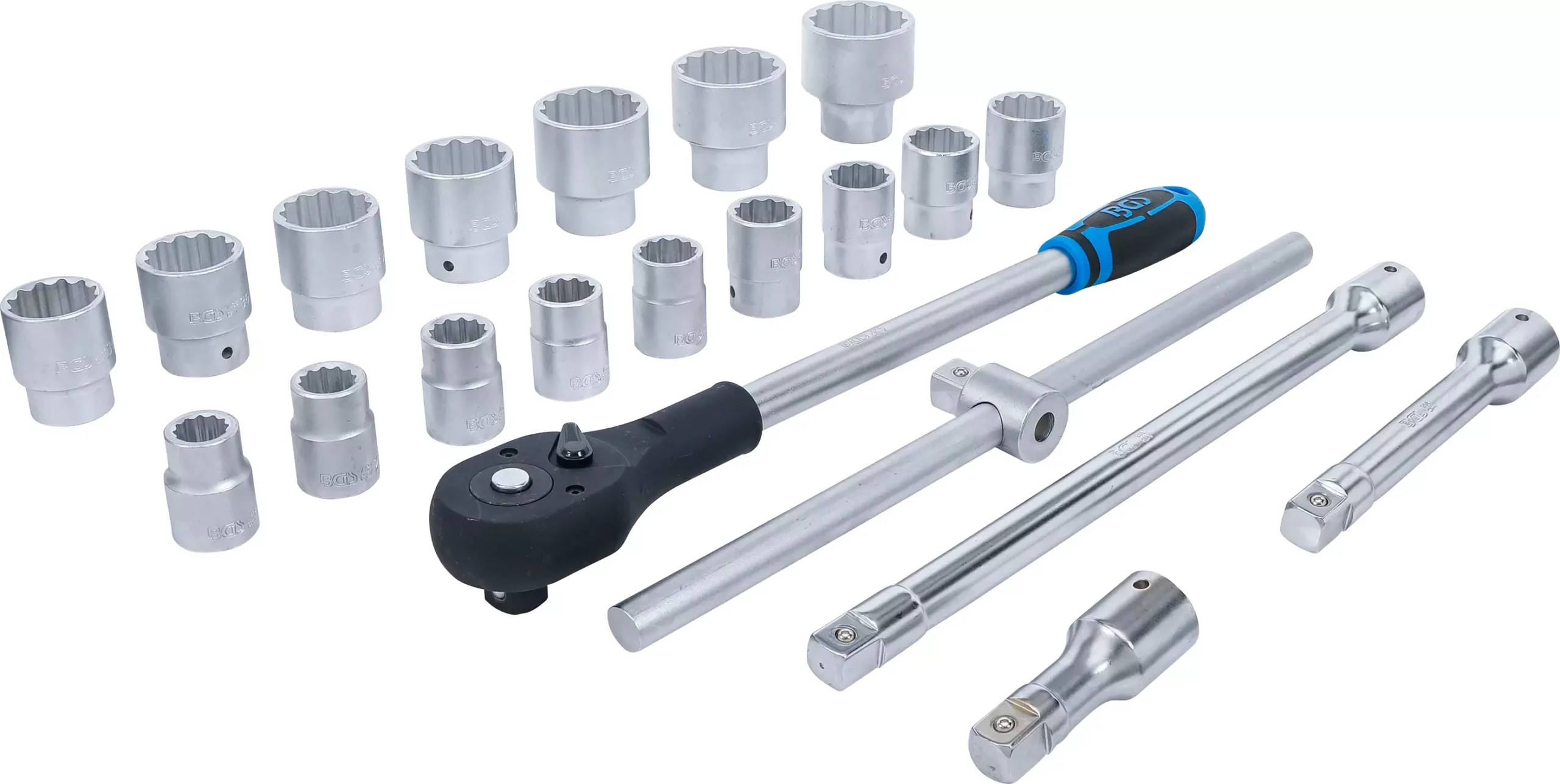 Coffret de douilles douze pans | 20 mm (3/4") | 21 pièces – Image 2