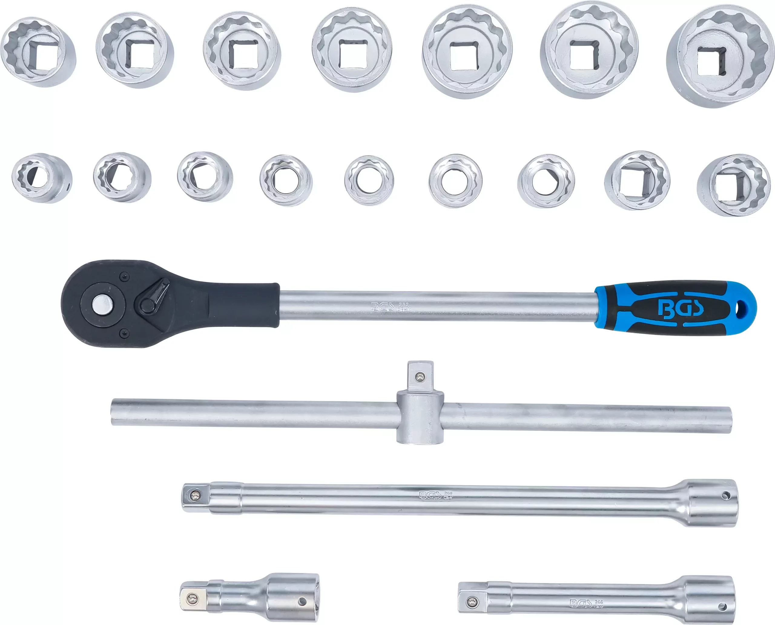 Coffret de douilles douze pans | 20 mm (3/4") | 21 pièces – Image 6