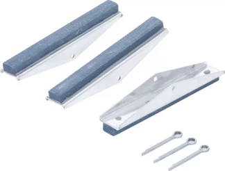 Pierres de rechange pour art. 1157 | mâchoires 100 mm | K 280 | 3 pièces