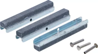 Pierres de rechange pour art. 74238 | mâchoires 75 mm | K 280 | 3 pièces