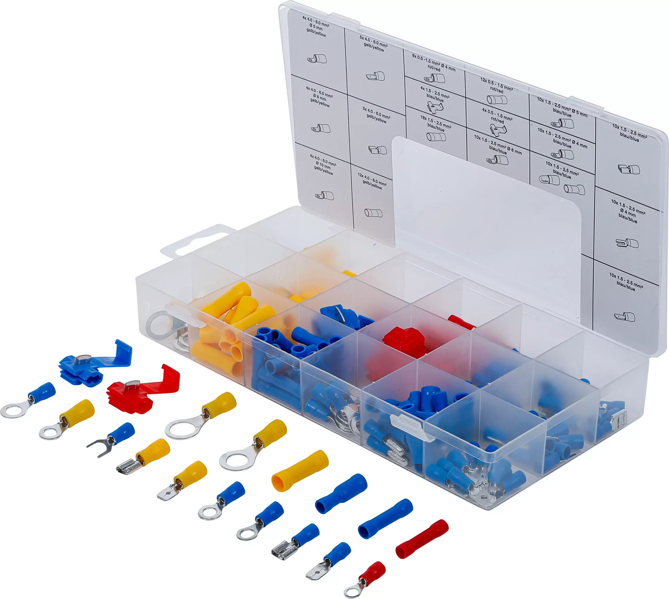 Assortiment de cosses | 160 pièces