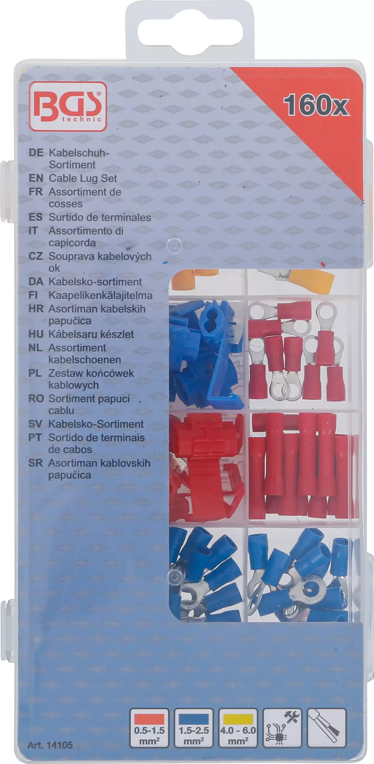Assortiment de cosses | 160 pièces – Image 3