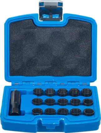 Kit de réparation pour filet de bougie | M14 x 1,25 mm | 16 pièces