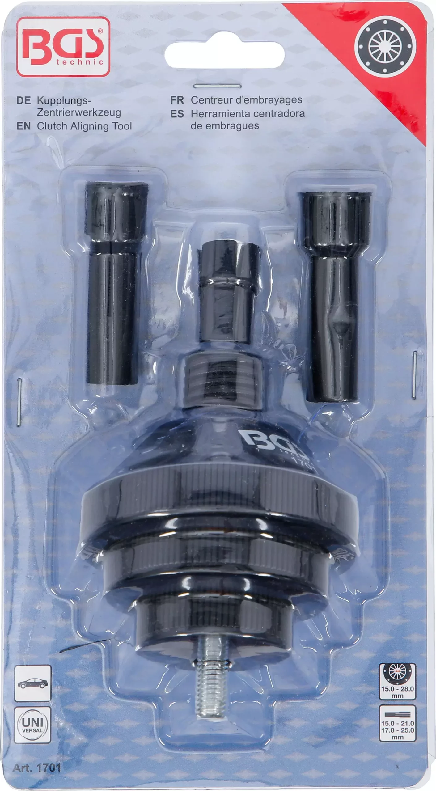 Centreur d’embrayages | universel | pour diamètres de moyeu de 15 à 28 mm – Image 4