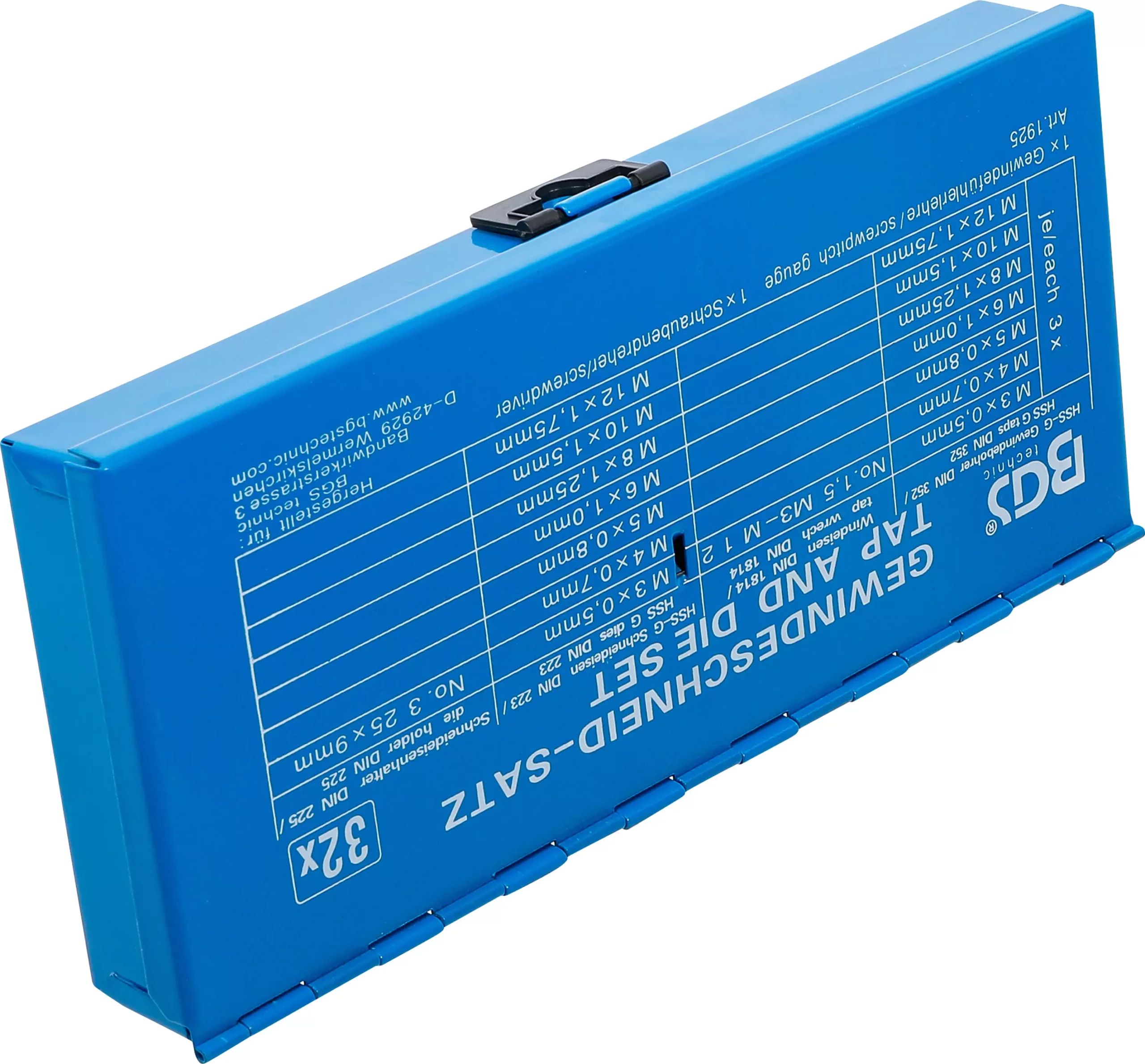 Jeu de tarauds | M3 - M12 | 32 pièces – Image 5