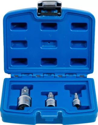 Jeu de rallonges magnetiques | 6,3 mm (1/4") / 10 mm (3/8") / 12,5 mm (1/2") | 3 piéces