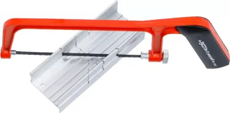 Arc de scie en aluminium | y compris boîte à onglets et lame de scie | 150 mm