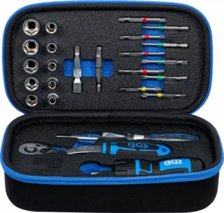 Coffret de douilles | 6,3 mm (1/4") | 26 pièces