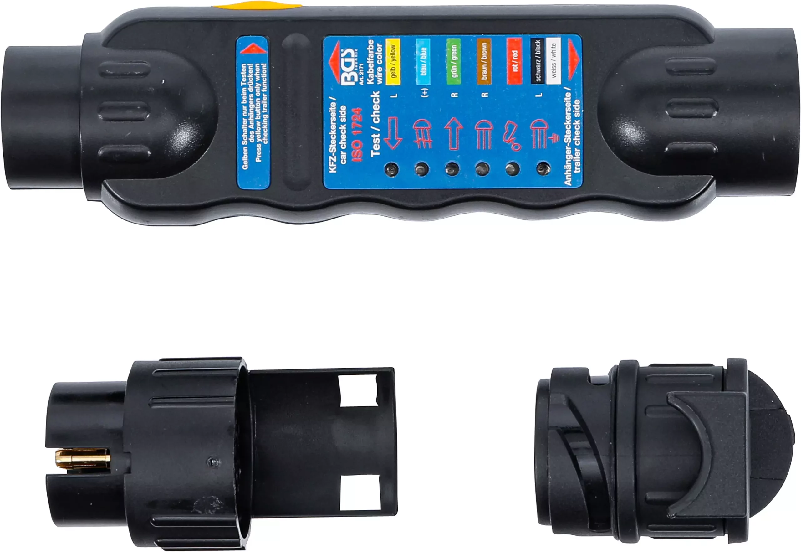 Testeur électronique pour remorque/véhicule tracteur | 7, 13 poles – Image 3