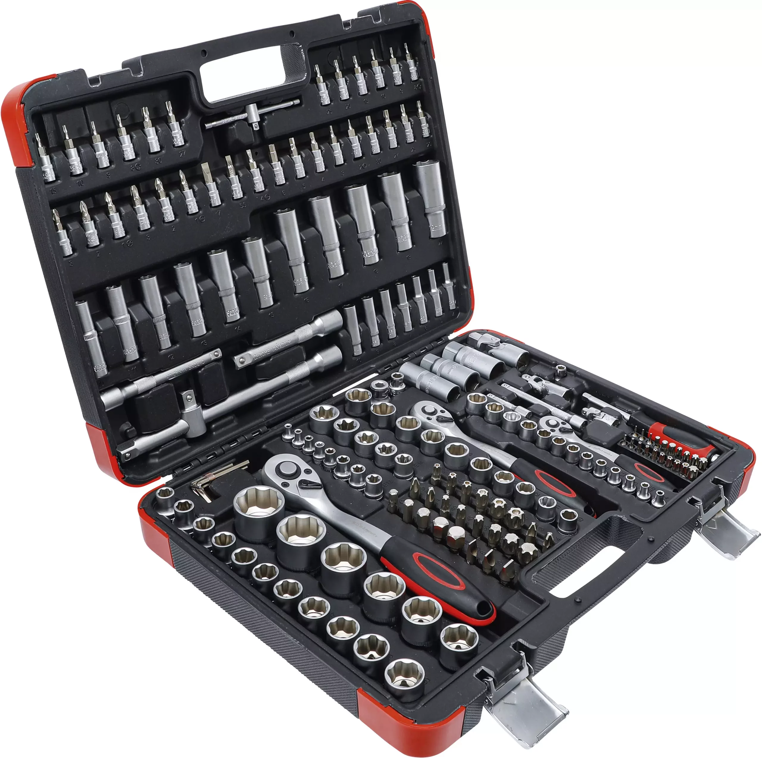 Coffret de douilles | 6,3 mm (1/4") / 10 mm (3/8") / 12,5 mm (1/2") | 172 pièces – Image 2