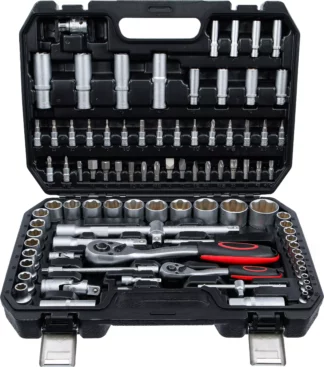 Coffret de douilles | 6,3 mm (1/4") / 12,5 mm (1/2") | 94 pièces