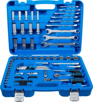 Jeu de douilles à six pans | 6,3 mm (1/4") / 10 mm (3/8") | pouces | 92 pièces