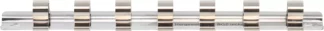Rail pour douilles 7 clips | 10 mm (3/8")
