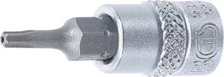 Douille à embouts | 6,3 mm (1/4") | profil T (pour Torx) avec perçage T10