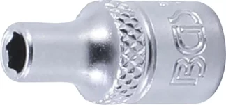 Douille pour clé, six pans | 6,3 mm (1/4") | 4 mm